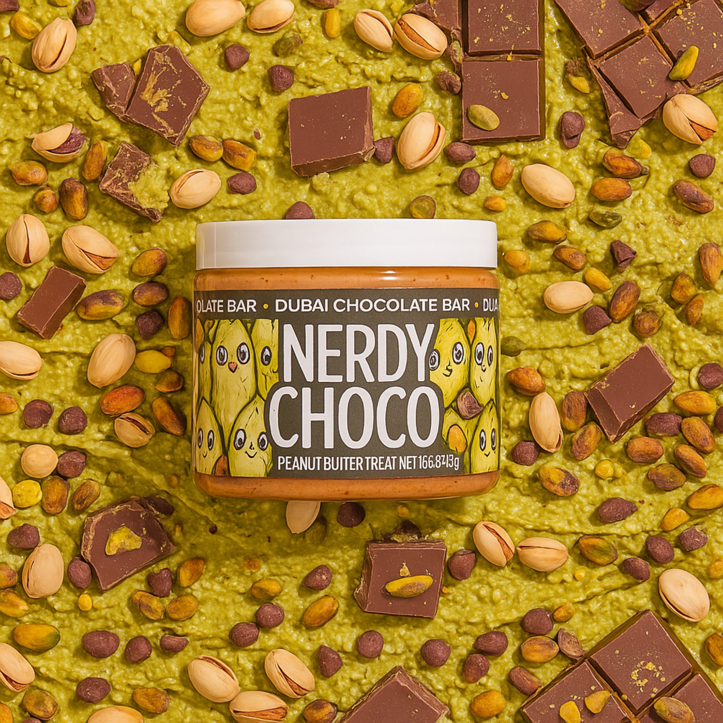 Dubai Chocolate Jar