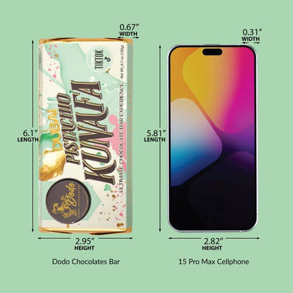 Dubai Pistachio Kunafa Ultimate Choco Bar