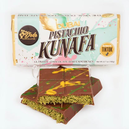 Dubai Pistachio Kunafa Ultimate Choco Bar